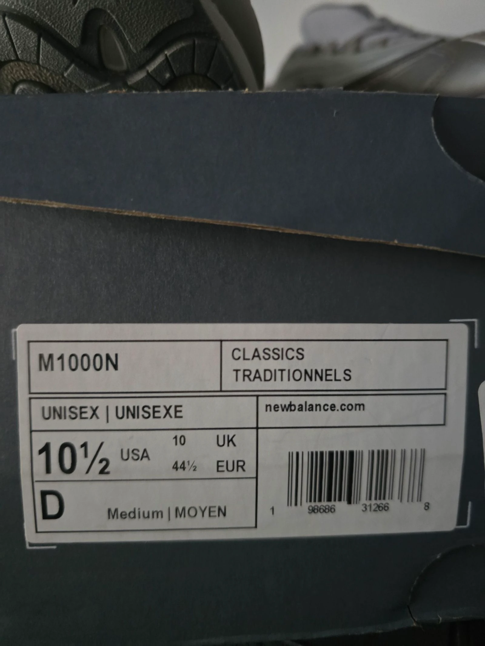 Baskets New Balance M1000N maat 44 1/2 – photo 5